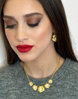 Five Flowers Necklace