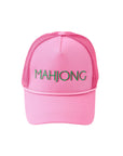 Pink Mahjong Hat