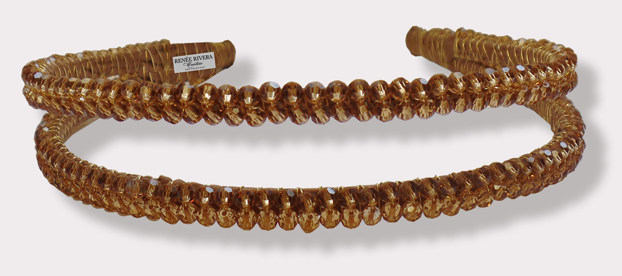 Double Crystal Headband