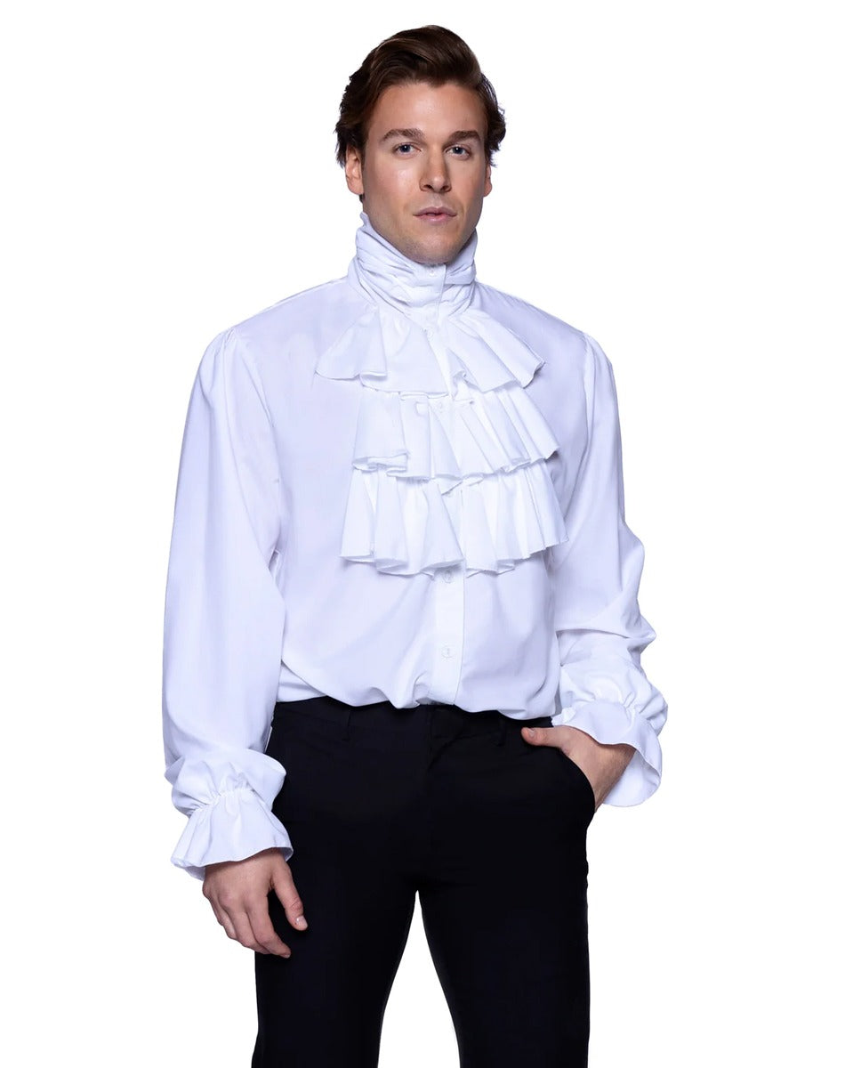 Ruffle Front Shirt