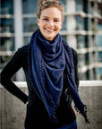 Captiva Cashmere Pom-Pom Triangle Wrap