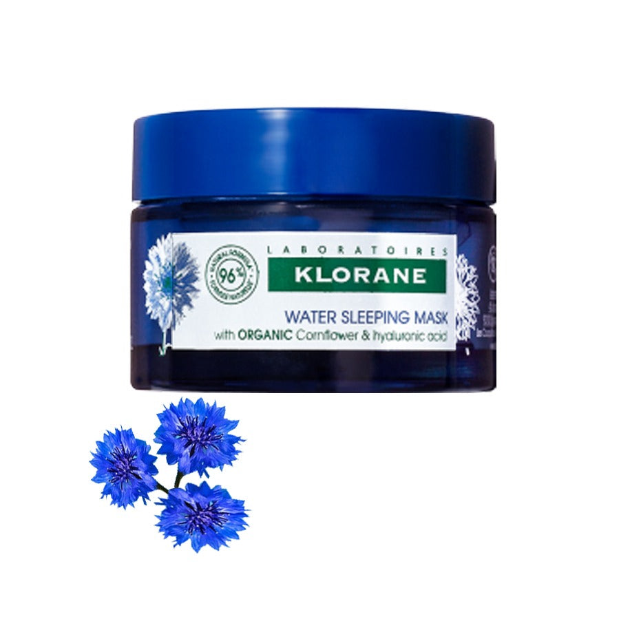 REVITALIZING WATER SLEEPING MASK WITH CORNFLOWER