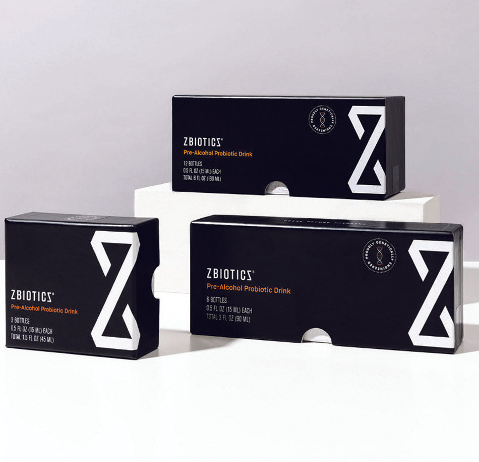 ZBiotics® Pre-Alcohol Probiotic Drink