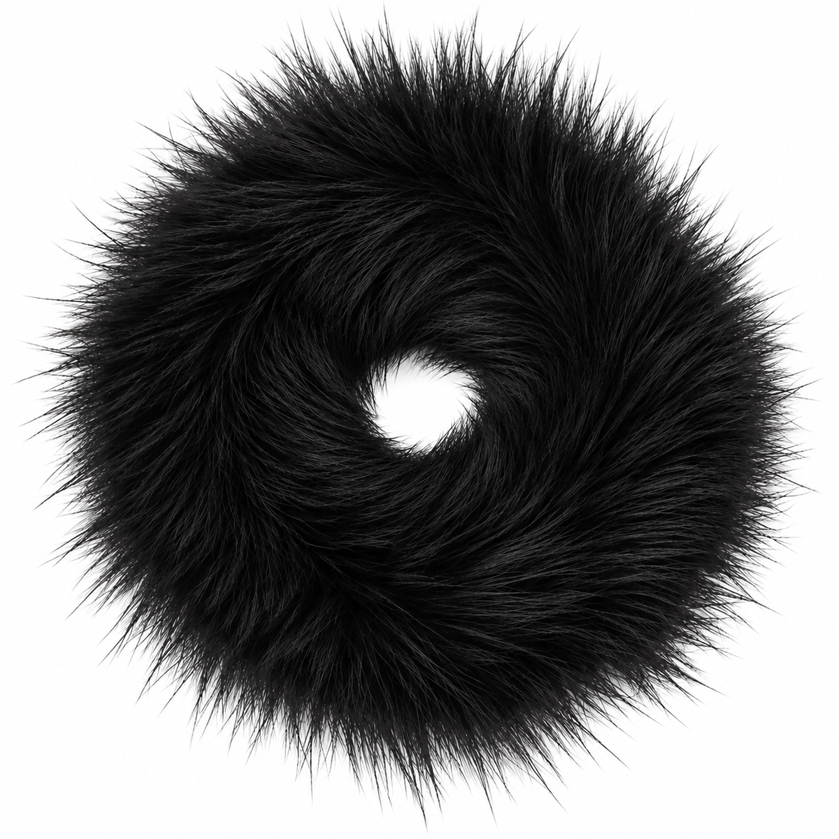 Fur Ponytail Holder