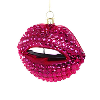 Pink Candy Lips Ornament