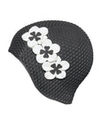 Bubble Flower Swim Cap