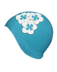 Bubble Flower Swim Cap