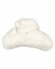 Large Fur Hair Clip