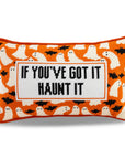 Haunt It Needlepoint Pillow