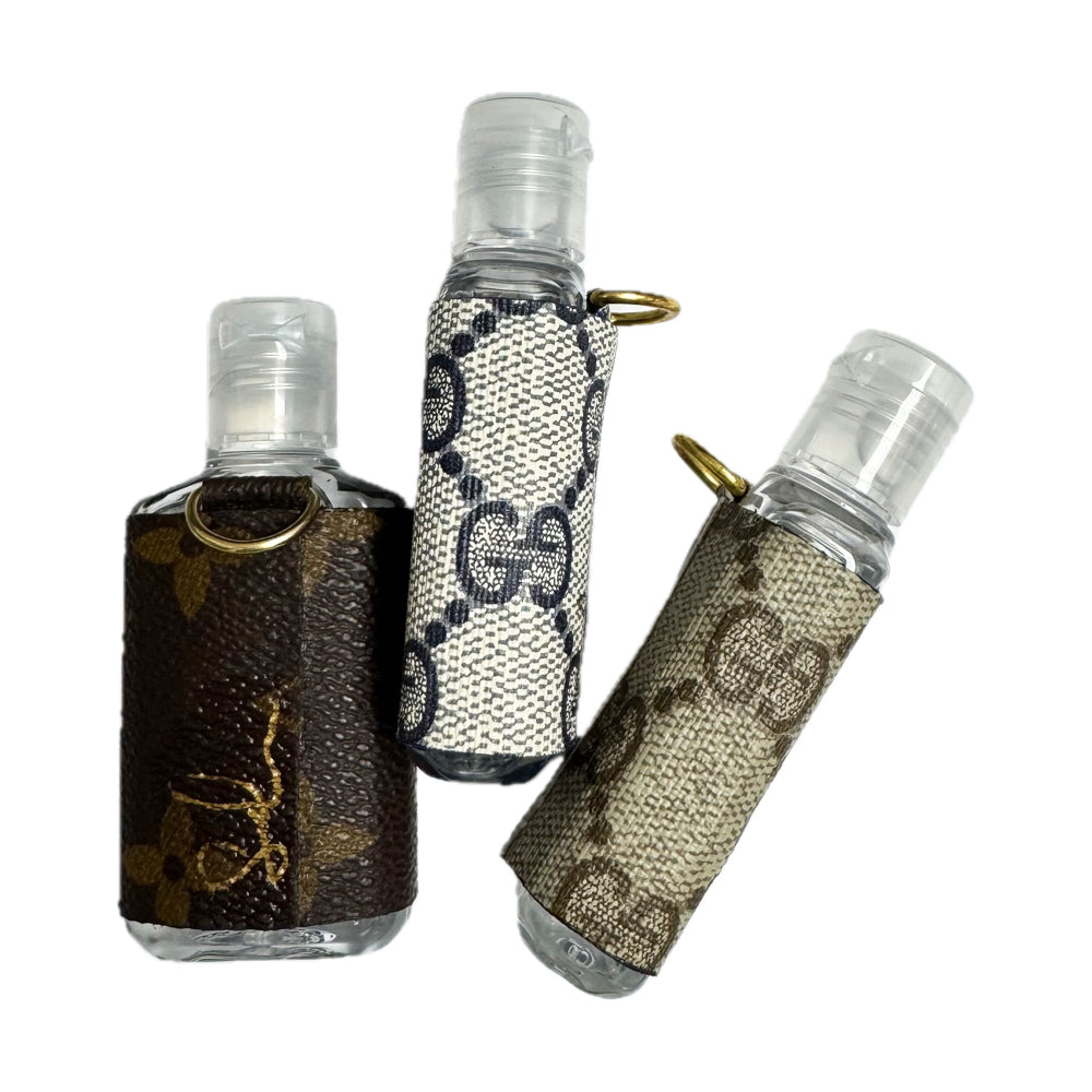 Classic Monogram Hand Sanitizer Sleeve w/D-Ring