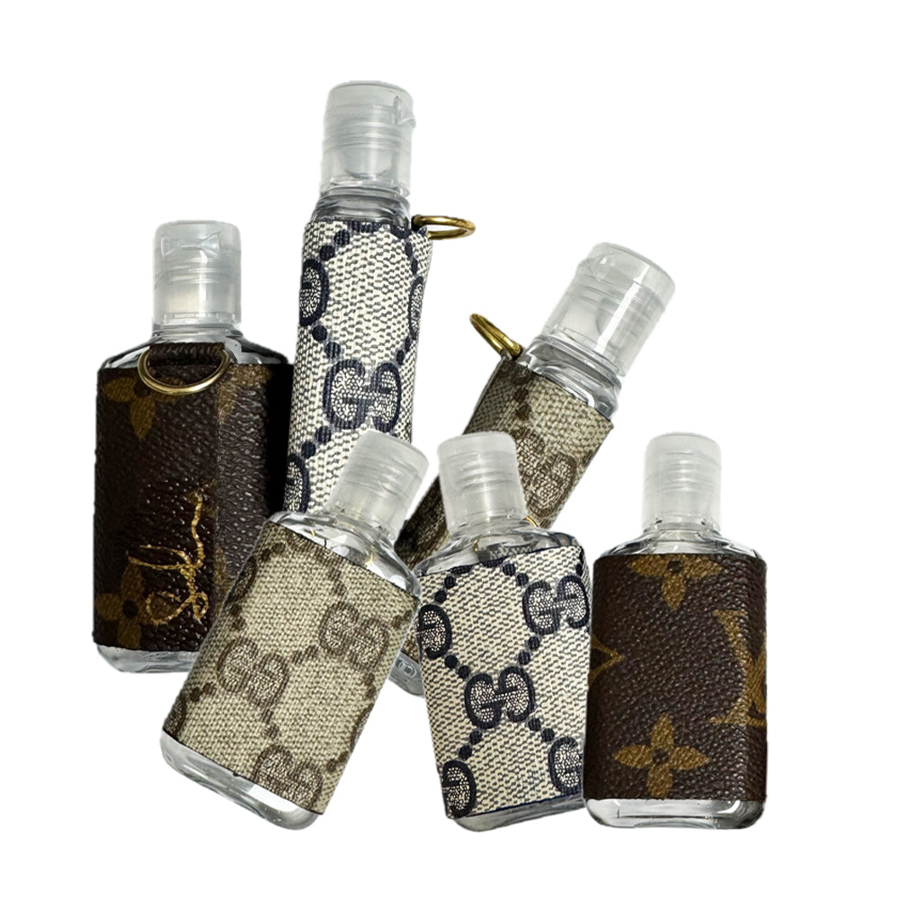 Classic Monogram Hand Sanitizer Sleeve w/D-Ring