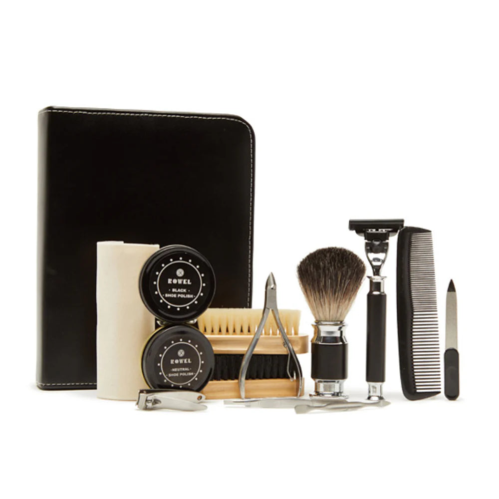 On the Go Grooming &amp; Shoe Shine Kit