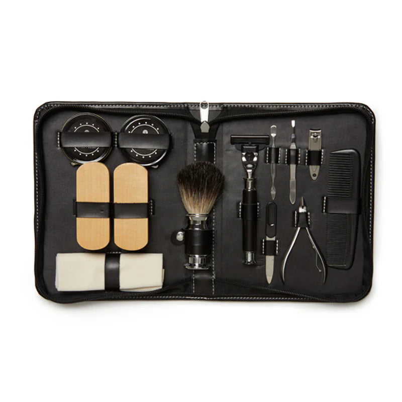 On the Go Grooming &amp; Shoe Shine Kit
