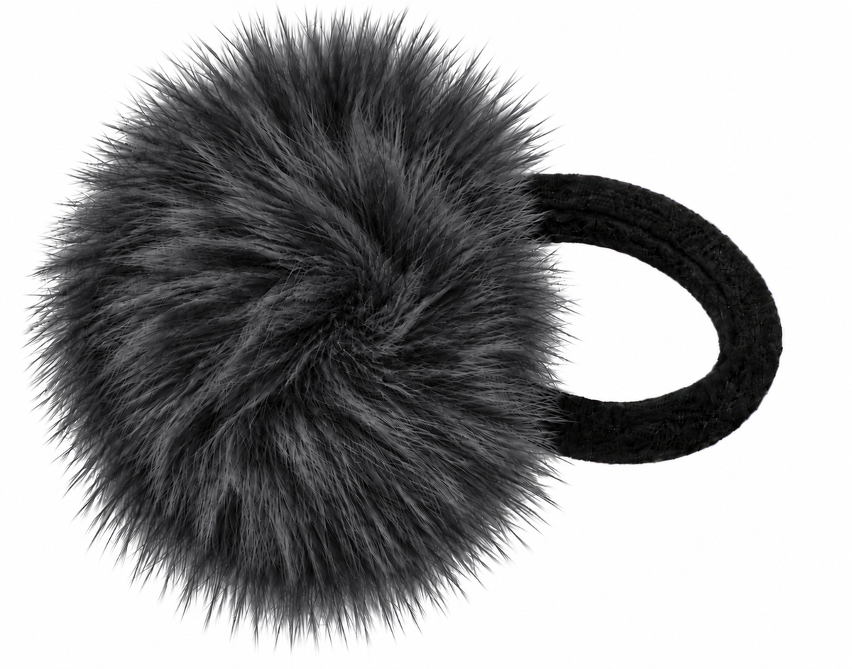 Fur Ponytail Holder