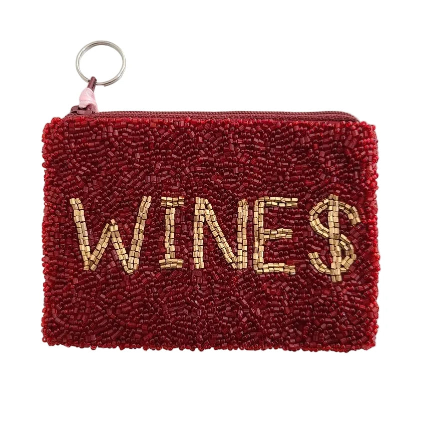 Wine $ Coin Purse