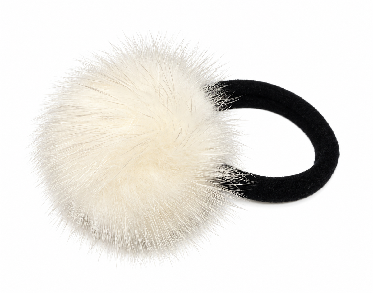 Fur Ponytail Holder