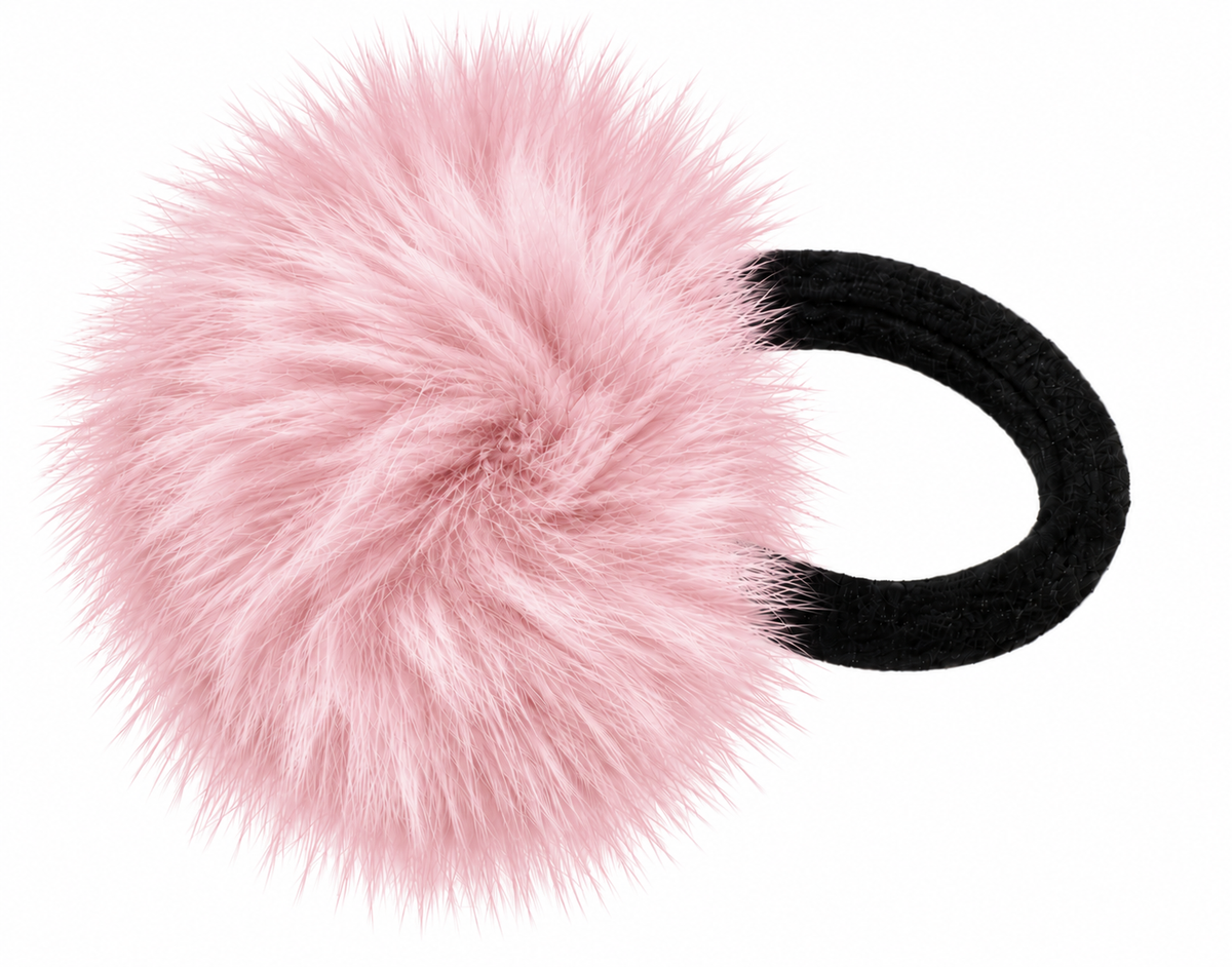 Fur Ponytail Holder
