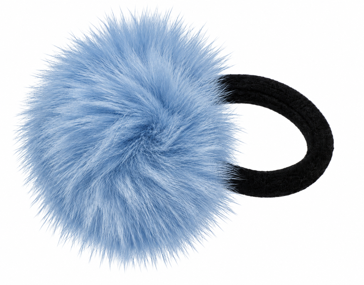 Fur Ponytail Holder