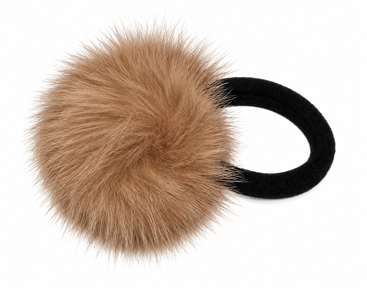 Fur Ponytail Holder