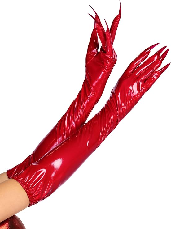 Women's Vinyl Claw Gloves
