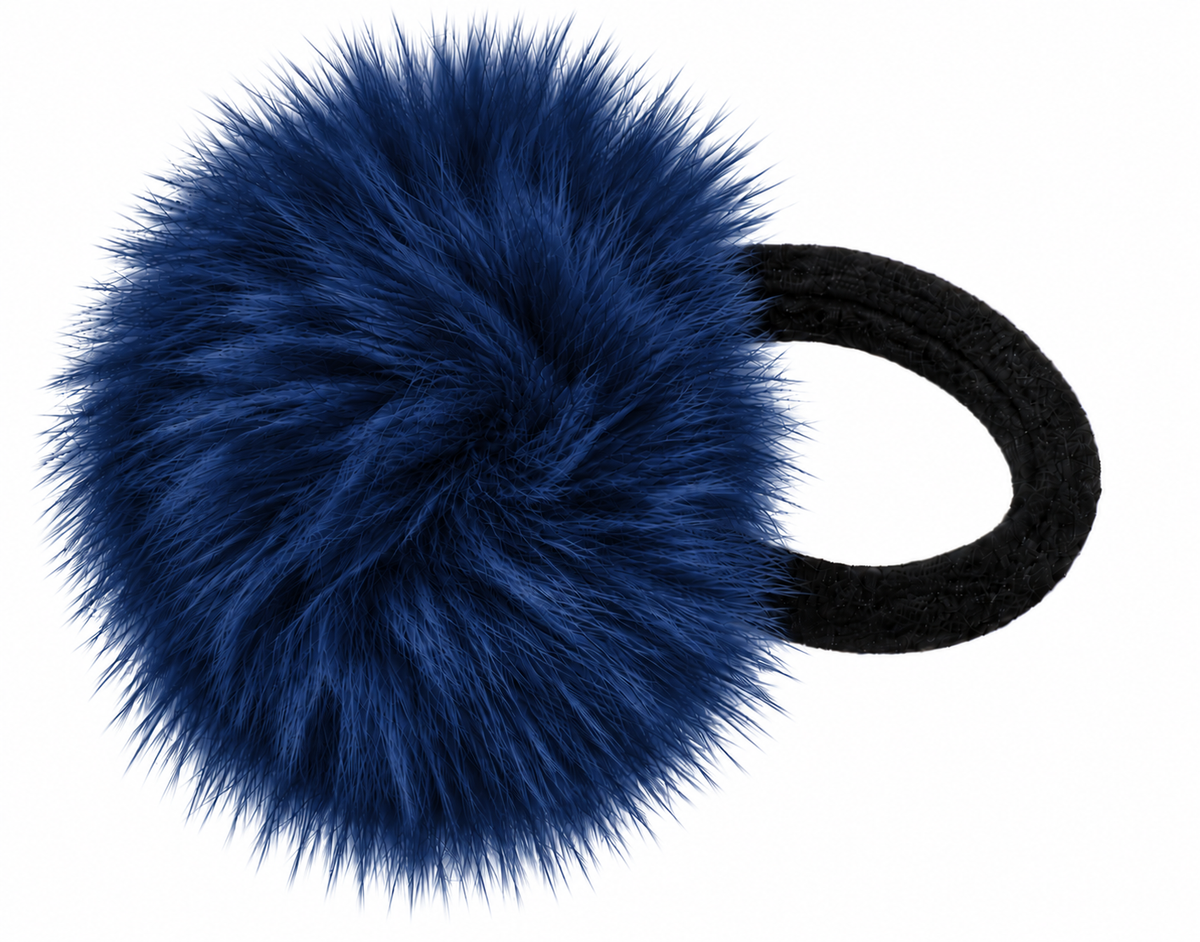 Fur Ponytail Holder