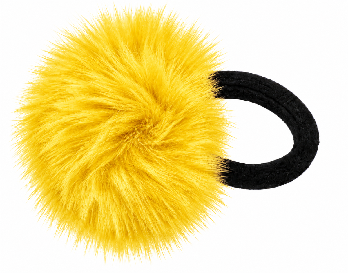 Fur Ponytail Holder
