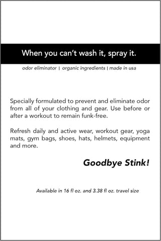 Athleisure Pre-Treatment Odor Removal Spray