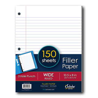 iScholar Wide Ruled Filler Paper