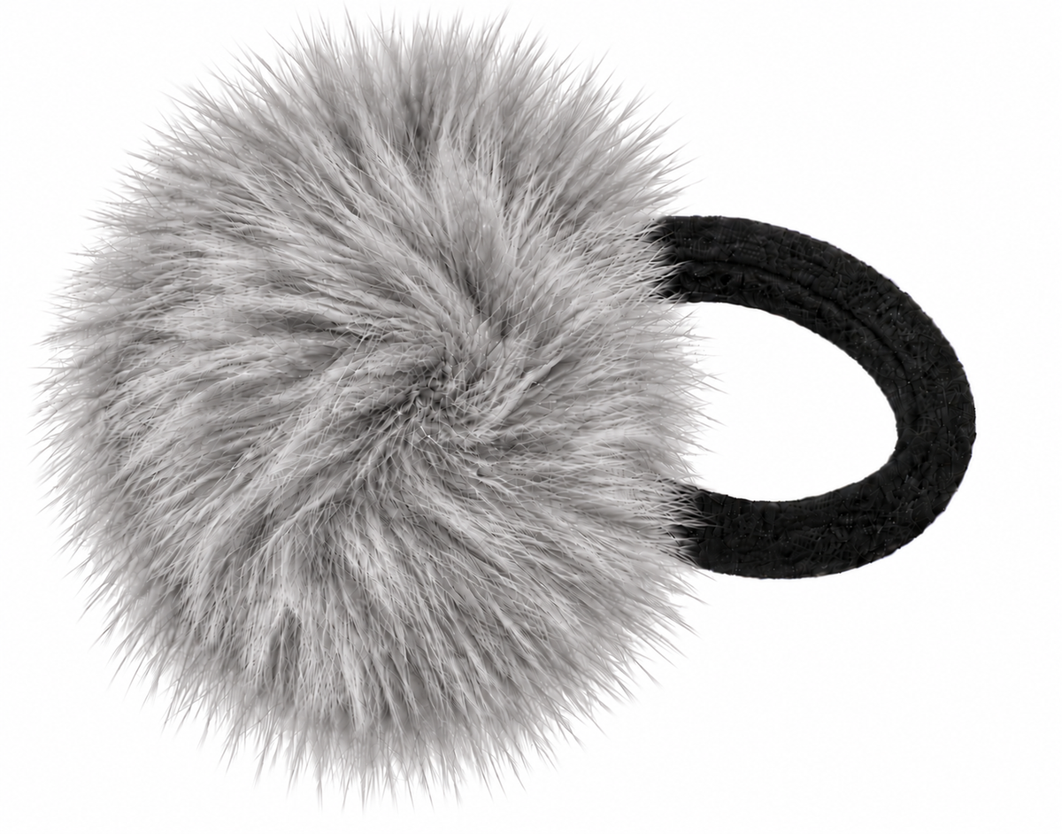 Fur Ponytail Holder