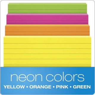 Oxford Neon Index Cards