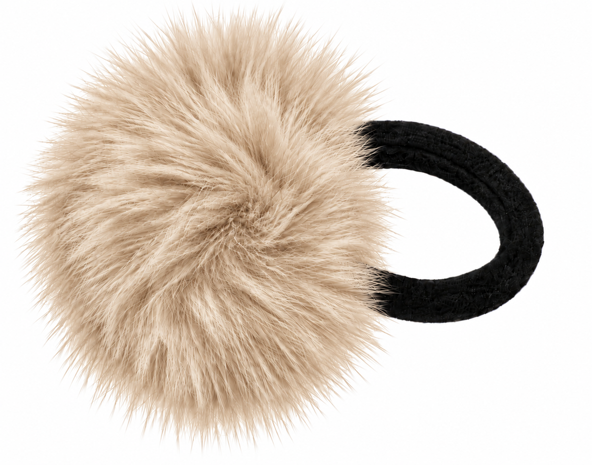 Fur Ponytail Holder