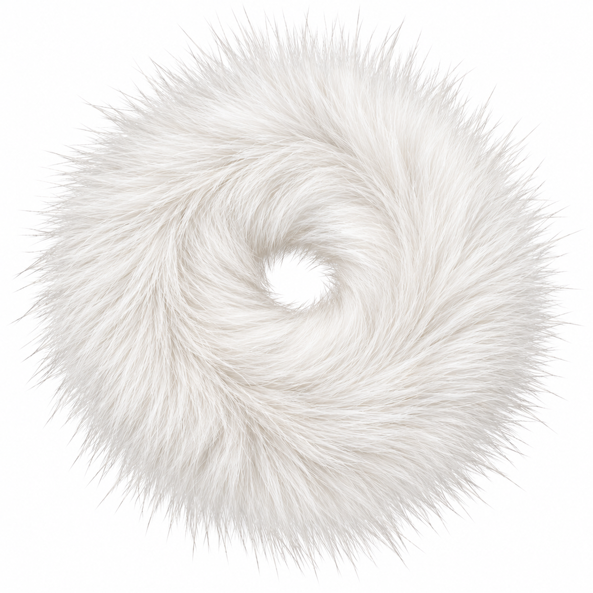 Fur Ponytail Holder