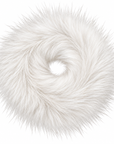 Fur Ponytail Holder