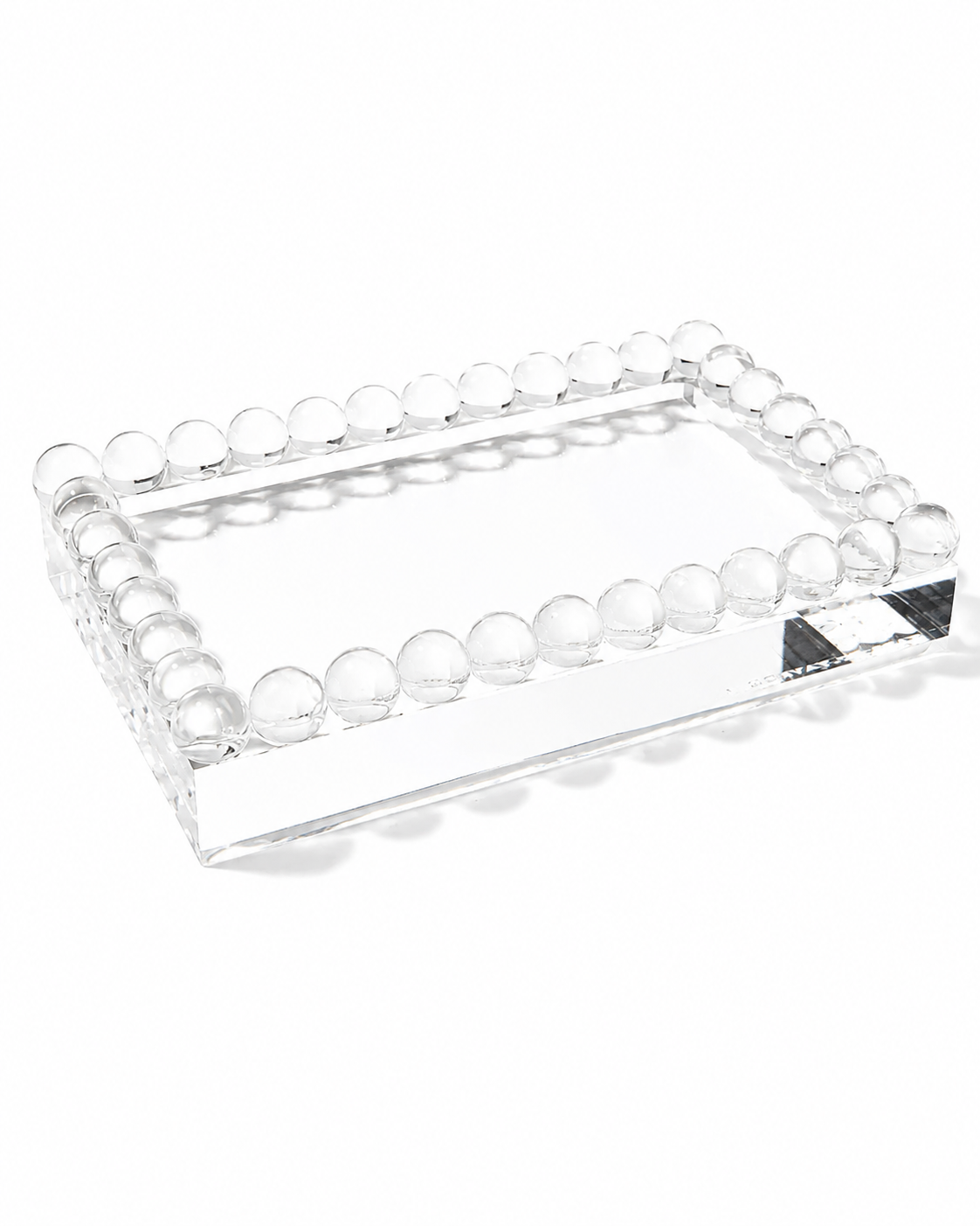 Bubble Lucite Tray
