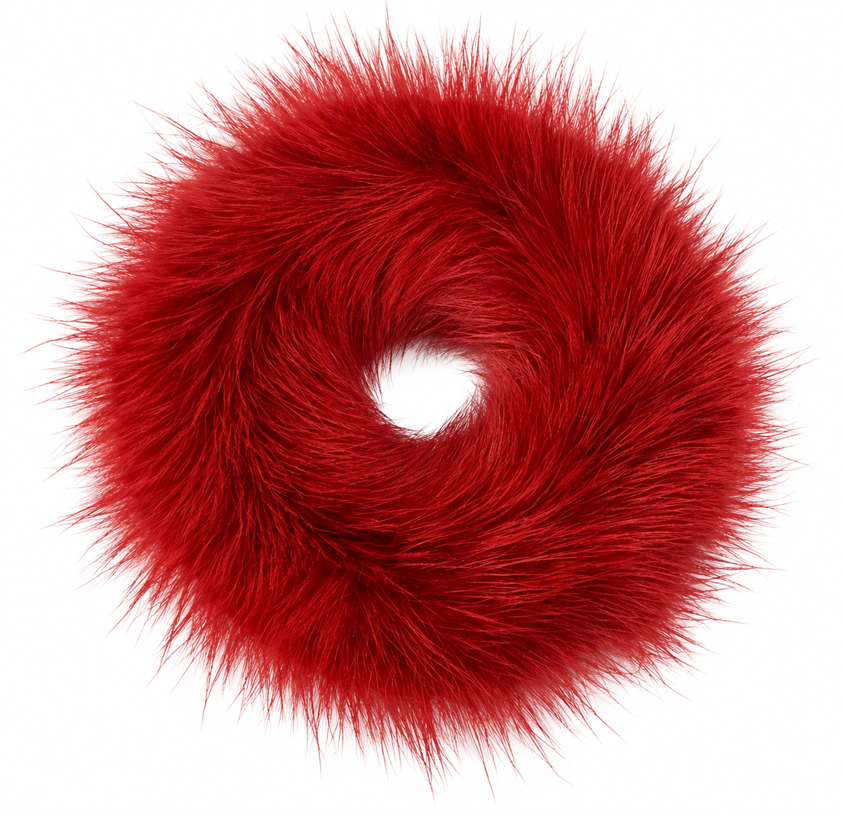 Fur Ponytail Holder