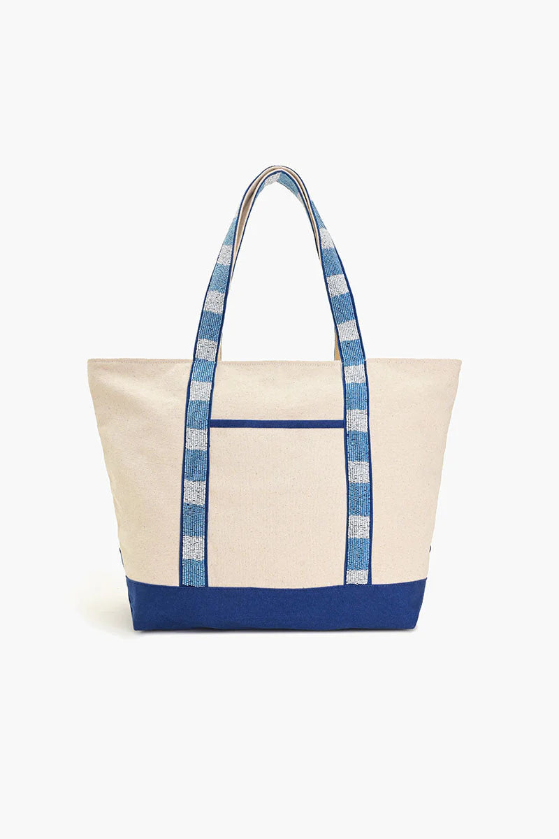Coastal Claw Beaded Boat Bag