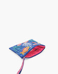 Ocean Bliss Hand-Beaded Wristlet