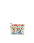 Mahjong Social Club Beaded Coin Pouch