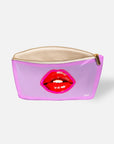 Lilac Lace Kiss Cosmetic Bag