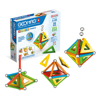 Geomag Classic Supercolor Panels (35 Pieces)