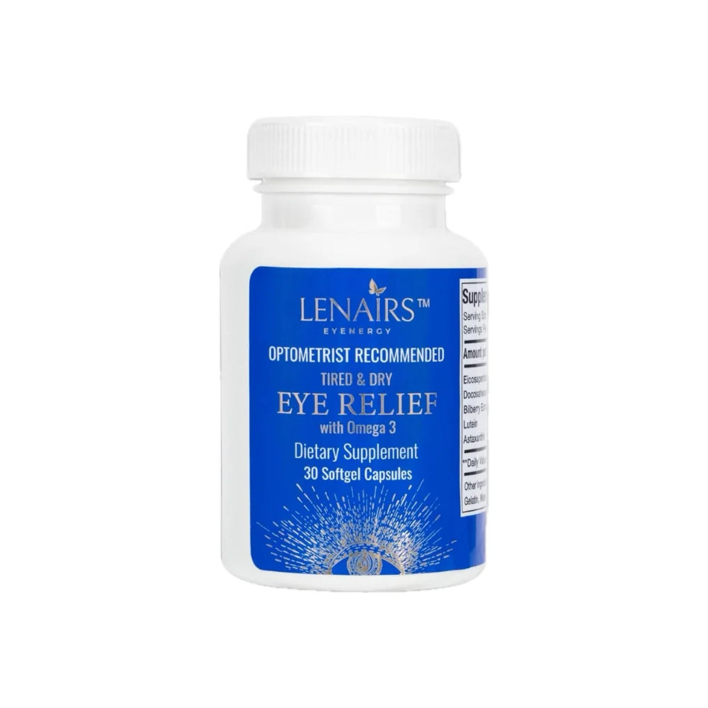 LENAIRS Tired &amp; Dry Eye Relief with Omega-3