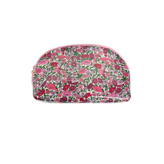 Small Ziptop Round Cosmetic Case