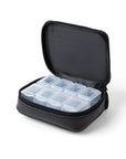 Black Pebbled Pill Case