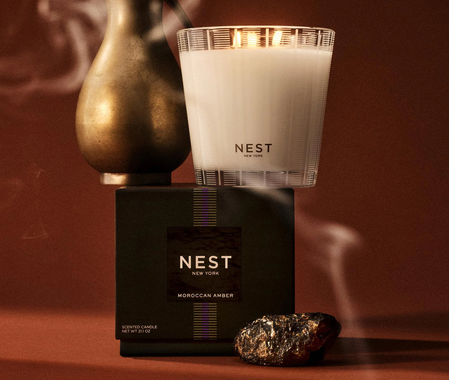 Nest Moroccan Amber Candle - Thumbnail 4