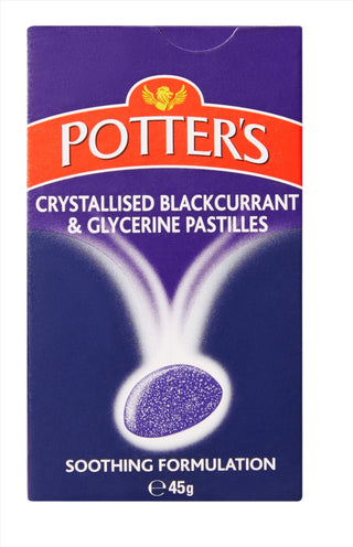 Crystallized Blackcurrant and Glycerine Pastilles