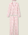 Valentine's Day Kisses Print 3-Piece PJ Set