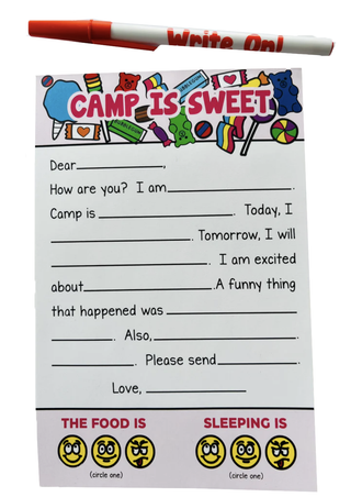 Camp is Sweet Stationary