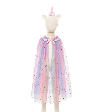 Rainbow Unicorn Cape & Headband