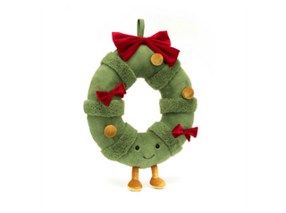 Amuseables Decorated Christmas Wreath