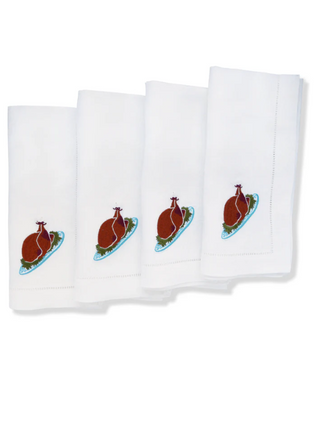 Thanksgiving Turkey Dinner Napkins (4)